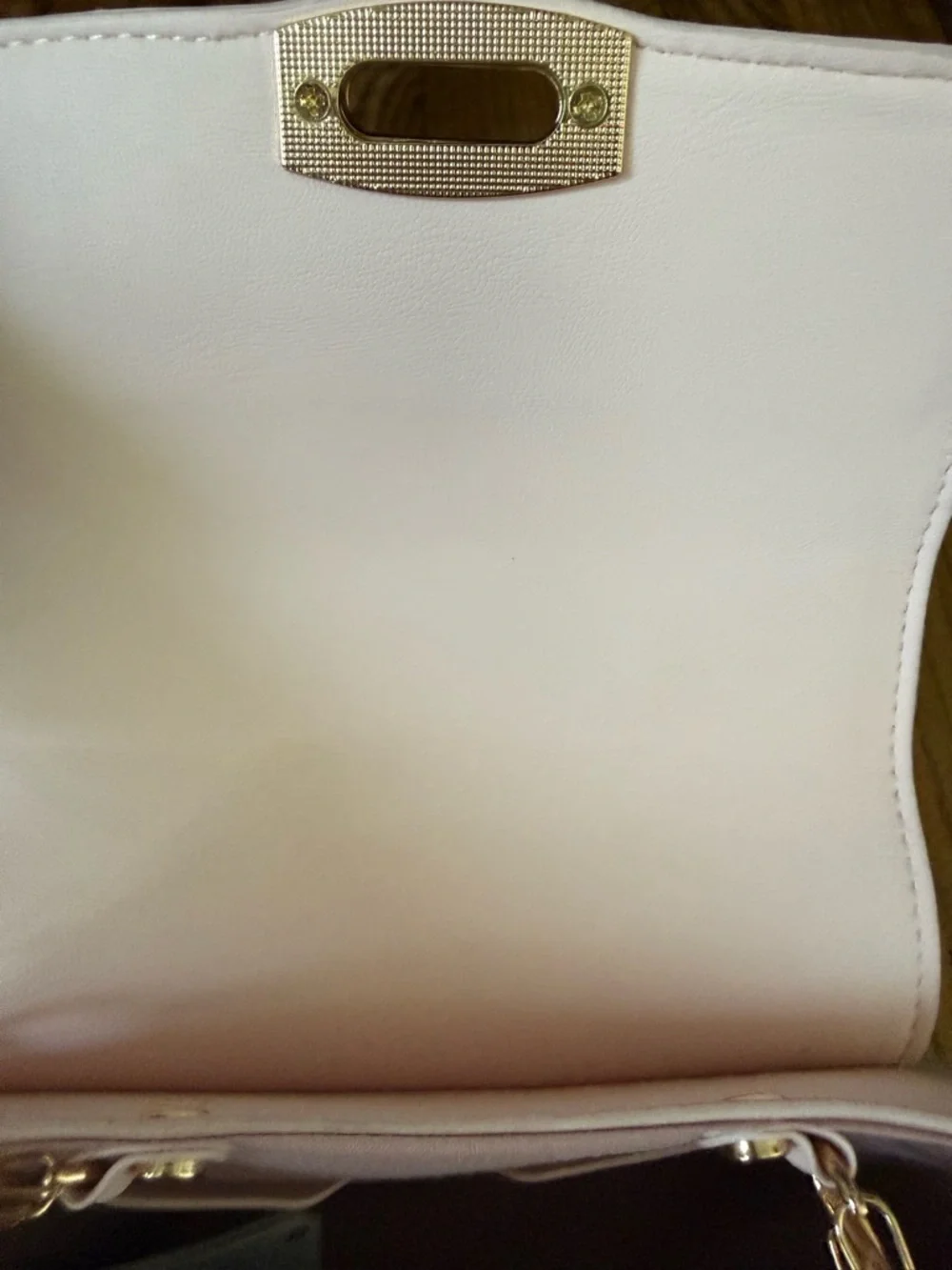 Abel & Lula Girls Blush Pink Mini Handbag Gold Chain Crossbody Purse